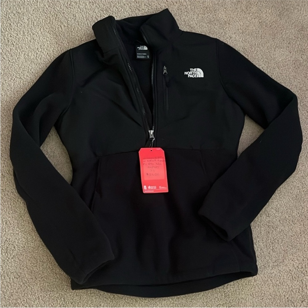 The North Face Black Half-Zip Fleece